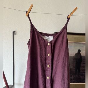 NotPerfectlinen Matilda slip dress